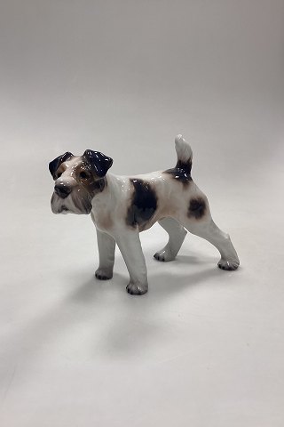 Dahl Jensen Figurine - Wire Fox Terrier No. 1009