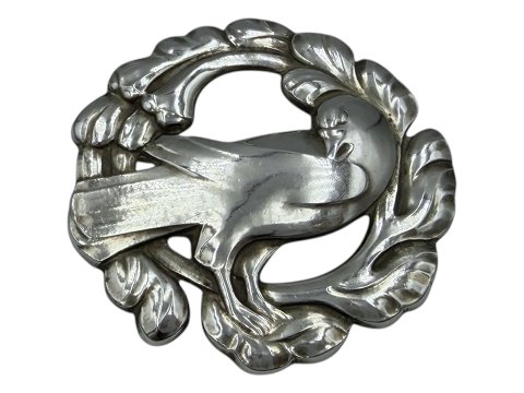 Georg Jensen Extra large brooch with dove