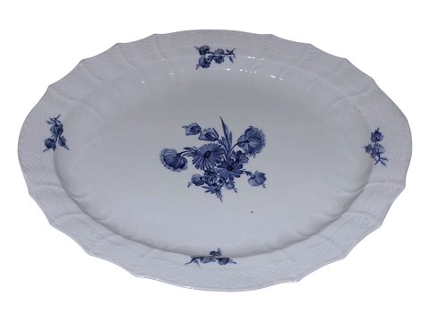Blue Flower CurvedOval platter 39 cm. from 1790-1810