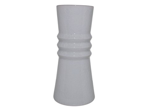 Richard Manz art potteryVase with crackled glaze from 1990