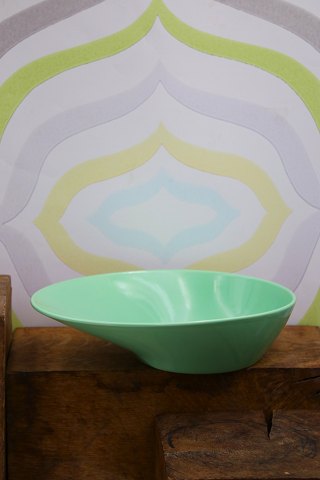 Oval Ursula faience  serving bowl / deep plate.from Royal Copenhagen designed by Ursula Munch-Petersen...