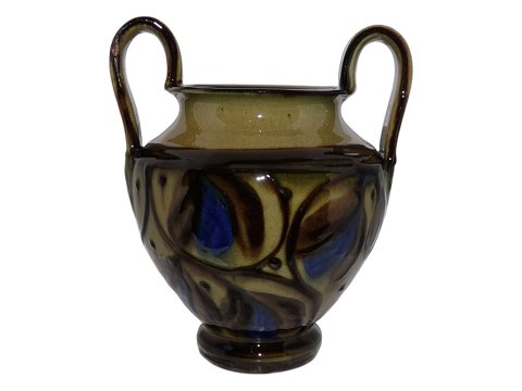 Kähler art potteryVase with two tall handles from around 1920-1930