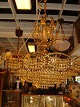 Large crystal 
chandelier.
SOLD