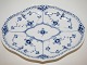 Royal 
Copenhagen Blue 
Fluted Half 
Lace, dish. 
The factory 
mark shows, 
that this was 
produced ...