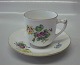 6 set in stock
Bing and 
Grondahl Saxon 
Flower on white 
porcelain 106 
High moccha cup 
and saucer ...