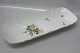 Bing and 
Grondahl Saxon 
Flower on white 
porcelain 205 
Large oblong 
tray 40 x 16 cm 
Marked with ...