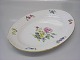 Bing and 
Grondahl Saxon 
Flower on white 
porcelain 017 
Oval dish 28 cm 
Marked with the 
three ...