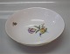 Bing and 
Grondahl Saxon 
Flower on white 
porcelain 045 
Small round 
bowl 16 cm 
(574) Marked 
with ...