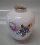 Royal 
Copenhagen 
Tableware Saxon 
Flower Light 
493-1684 Vase 
10.5 cm. 
Handpainted In 
nice and ...