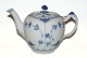 Royal Copenhagen Mussel Painted Half Lace Teapot.Dec. No. 1/610SOLD