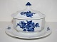 Royal 
Copenhagen Blue 
Flower Angular, 
lidded bowl for 
butter with 
underplate.
Decoration ...