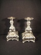 couple Rococo 
Silver-plated 
Candle holders.
 Height 18.5 
cm.
 Beautiful and 
well maintained 
...