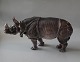 Dahl Jensen 
1231 Rhino 
Rhinoceros 
(CJB) 30.5 cm  
Marked with the 
Royal Crown and 
DJ Copenhagen. 
...