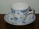 Royal 
Copenhagen Blue 
Fluted Half 
Lace, Coffee 
cup and saucer
Decoration 
number 1 / 719. 
...
