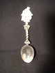 Antique Baroque 
silver spoon 
with indistinct 
stamps
