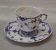 Old version 
with feet
Royal 
Copenhagen Blue 
Fluted Full 
Lace 1037-1 Cup 
 5.5 x 6.5 cm 
and ...