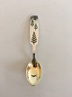 Anton Michelsen 
Christmas Spoon 
1950 Gilded 
Sterling Silver 
with Enamel
Four green, 
undecorated ...