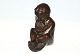 Bronze figure 
of boy with 
fish
 Signed: KJH, 
see photo  (is 
made by Karl 
Joseph ...
