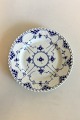 Royal 
Copenhagen Blue 
Fluted Full 
Lace Lunch 
Plate No. 1086. 
Measures 19.5 
cm / 7 43/64 
in.