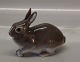 Bing and 
Grondahl B&G 
2422 Rabbit - 
sitting 12.5 x 
9.5 cm  K. Otto 
Marked with the 
three Royal ...