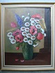 Hjalmar 
Andersen (født 
1892):
Blomster i 
vase.
olie på 
lærred.
Sign.: Hj. 
Andersen
50x40 (57x47)