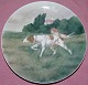 Bing and 
Grondahl Unique 
Wall Plate with 
Hunting Dogs 
"Pointers". 
Measures 24,8cm 
and is in good 
...