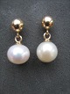 Pearl earrings.
 14k Gold.
 beautiful and 
well 
maintained.
 Price USD 
339,-
