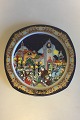Bjorn Wiinblad 
Christmas Plate 
by Rosenthal "I 
Heard the Bells 
on Christmas 
Day" 1988. 
Measures ...