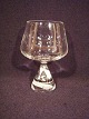 Holmegaard 
Princess.
 Whisky - 
Cognac glasses
 H: 10 cm.
 price dkr. 
125
