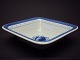 Blue Tranquebar 
by Royal 
Copenhagen og 
Aluminia
Medium size 
square bowl no. 
1337
19 x 19 ...