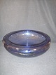 Holmegaard 
glass bowl in 
blue glass.
 Diameter 36 
cm Height: 12 
cm
 price Dkr. 
550, -