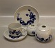 Troja Bing and 
Grondahl Troy, 
Troya White 
modern porcelæn 
with blue 
flowers TROJA 
Marked with ...