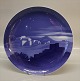 Bing and 
Grondahl 1908 
Christmas Plate 
B&G 12,25 
Marked with the 
three Royal 
Towers of ...