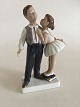 Lyngby 
Porcelain 
Figurine Boy 
and Girl. 
Pardon me No 
93. Measures 
21,5cm and is 
in good 
condition.