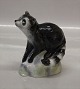 Royal 
Copenhagen 0057 
RC Racoon 
looking up 11 
cm Allan 
Therkelsen   In 
mint and nice 
condition
