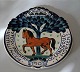 Royal 
Copenhagen 
Aluminia 
Faience 
Commemorative 
plate Horse
"Jydsk 
Industri og 
Landbrug ...