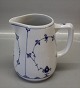 Blue Fluted Danish Porcelain 2241-1 Milch Pitcher 16 cm Logo MIMI? Hotel