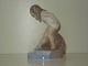 Rare, Royal Copenhagen Figurine, Girl headed for seaDek. no. 1229SOLD