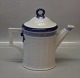 Royal 
Copenhagen Blue 
Fan tableware 
1212-11553 
Coffee pot  22 
cm 
(Viftestellet)  
Design Arnold 
...