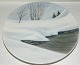 Royal 
Copenhagen 
plate in 
porcelain with 
decorations of 
winter 
landscape. In 
good condition. 
...