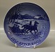 Bing and 
Grondahl 
Christmas  
Plate 2005 Jule 
Aften " 
Bringing Home 
the Christmas 
Tree" Design 
...