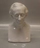 Bing and 
Grondahl B&G 
H.C. Andersen 
Bust 1805 - 
1930   19 x 11 
cm - White 
Blanc de Chine 
Marked ...