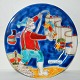 POTTERY PLATE 
FROM ITALY: 
Colourfull 
DeSimone 
pottery plate. 
In perfect 
condition. No 
damages or ...