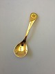 Georg Jensen 
Annual Spoon in 
Gilded Sterling 
Silver 1973. 
Measures 15 cm 
(5 29/32")