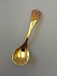 Georg Jensen 
Annual Spoon 
1976 in Gilded 
Sterling 
Silver. 
Measures 15 cm 
(5 29/32")