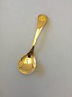 Georg Jensen 
Annual Spoon 
1978 in gilded 
Sterling 
Silver. 
Measures 15 cm 
(5 29/32")