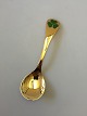 Georg Jensen 
Annual Spoon 
1979 in Gilded 
Sterling 
Silver. 
Measures 15 cm 
(5 29/32")