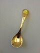 Georg Jensen 
Annual Spoon 
1985 in Gilded 
Sterling Silver 
Measures 15 cm 
(5 29/32")