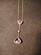 pendant with 
Amatyst and 
chain.
silver 830s
  Chain 
length: 42 cm, 
pendant length: 
4.5 cm.
  ...