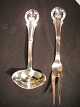 Hand Forged 
three tower 
Silver. 
 From year 
1949.
 (Meat fork 
length: 22 cm.  
USD 129,- ...